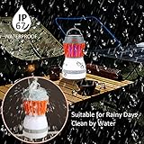 Bawoo Campinglampe UV Licht Insektenvernichter Mückenkiller Camping Lantern IP67 wasserdicht tragbar Mückenvernichter Zeltlampe USB Wiederaufladbar für Innen und Außen - 3