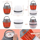 Bawoo Campinglampe UV Licht Insektenvernichter Mückenkiller Camping Lantern IP67 wasserdicht tragbar Mückenvernichter Zeltlampe USB Wiederaufladbar für Innen und Außen - 7