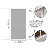 WIP Alu Insektenschutz Schiebetür - 3