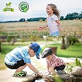 Amokee Mückenschutz Armband, Mückenschutz-Combo Einschließen 12 Stück Anti mücken Armband and 12pcs Mückenschutz Aufkleber atürlichen Anti Mückenarmband Mücken Gürtel für Outdoor Indoor Mosquito - 7