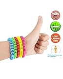 Mückenschutz Armband (14 Stück) Mückenarmband Armbänder zum Schutz gegen Mücken Camping wandern Zubehör für Kinder und Erwachsene - 2