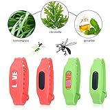 SEGMINISMART Mückenschutz Armband,Anti Mosquito Bracelet,Mückenarmband Armbänder Mosqito Mückenarmband,Naturals Schutz gegen Mücken Outdoor Indoor Mosquito - 3