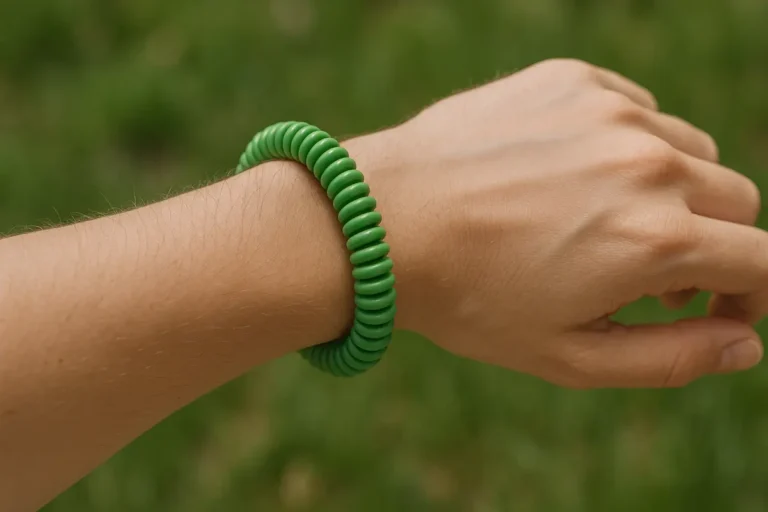 Mückenarmband – tragbarer Schutz für unterwegs