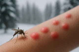 Mückenstiche im Winter – wie das möglich ist und was dahintersteckt